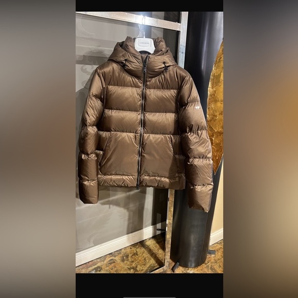 NWT J.Lindeberg Men's Tan Puffer Jacket - Picture 7 of 10